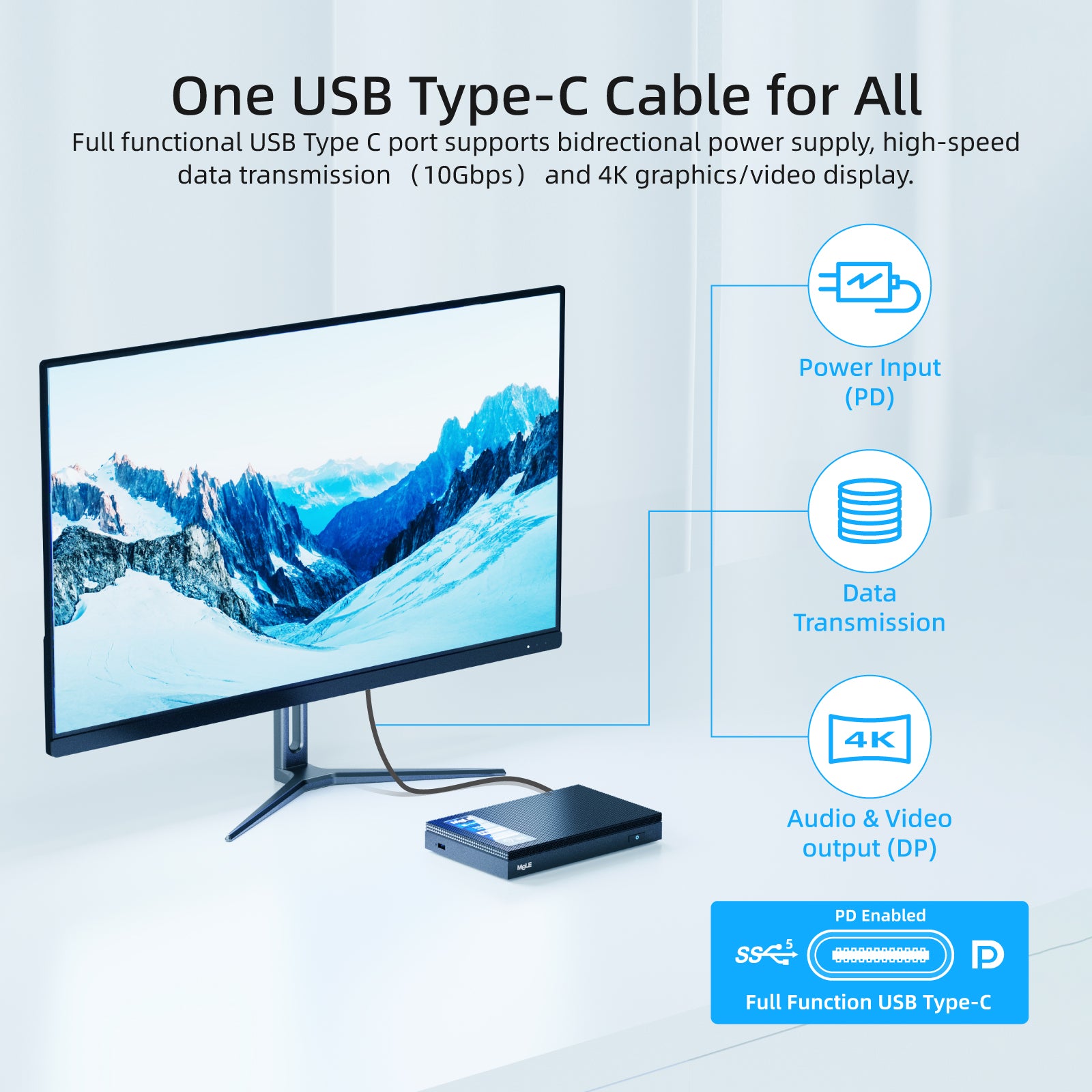 MeLE Quieter 4C - Fanless Mini PC N100/N150