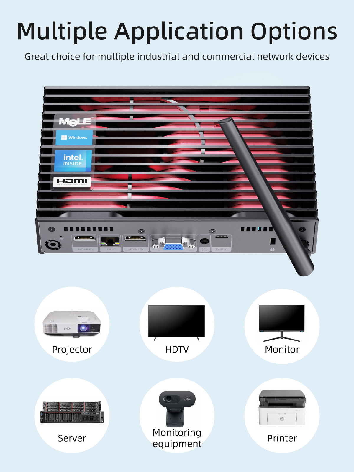 MeLE PCG35 - Fanless Mini PC N5105