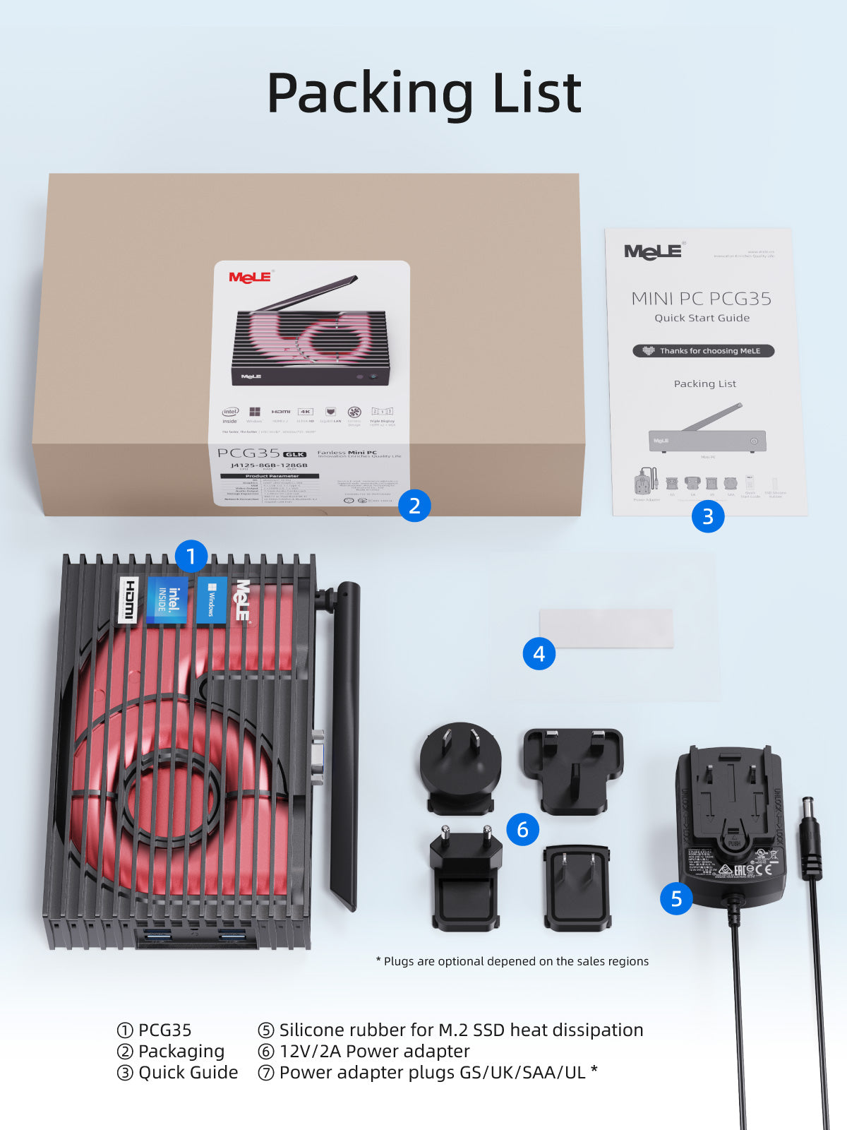 MeLE PCG35 - Fanless Mini PC N5105