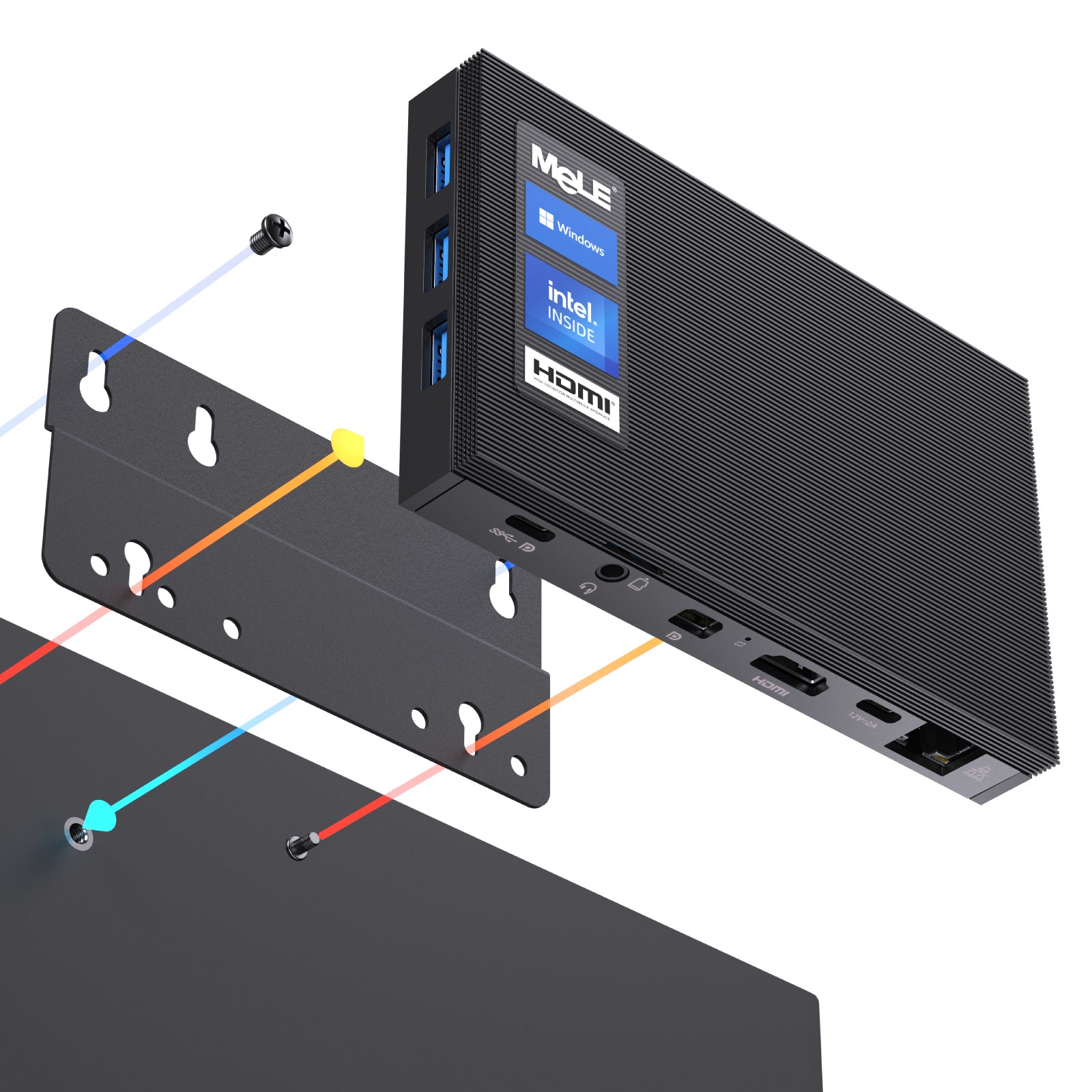 MeLE  Quieter 3C - Fanless Mini PC N5105