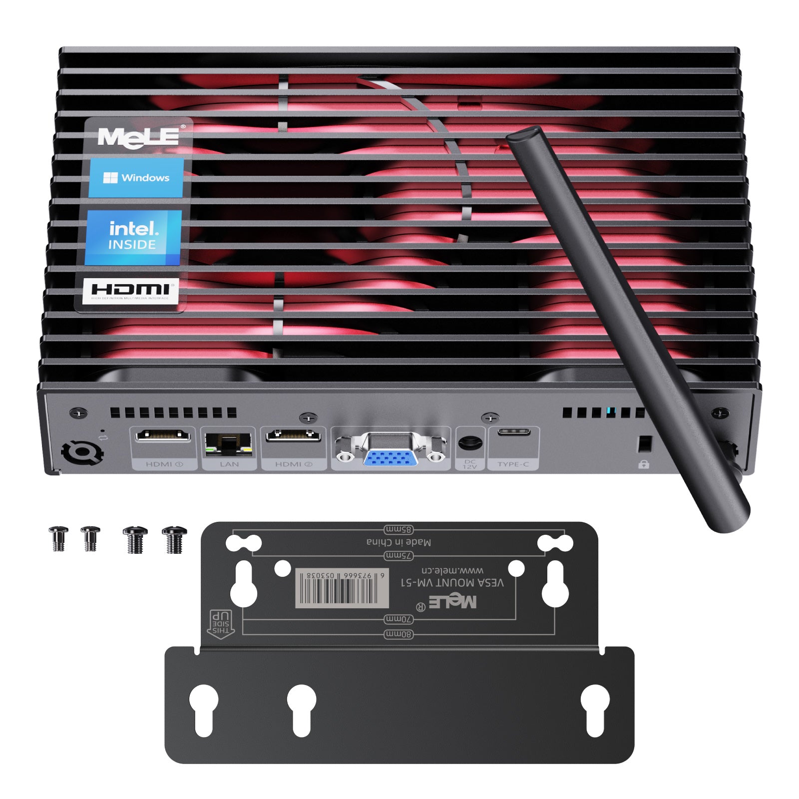 MeLE PCG35 - Fanless Mini PC N5105