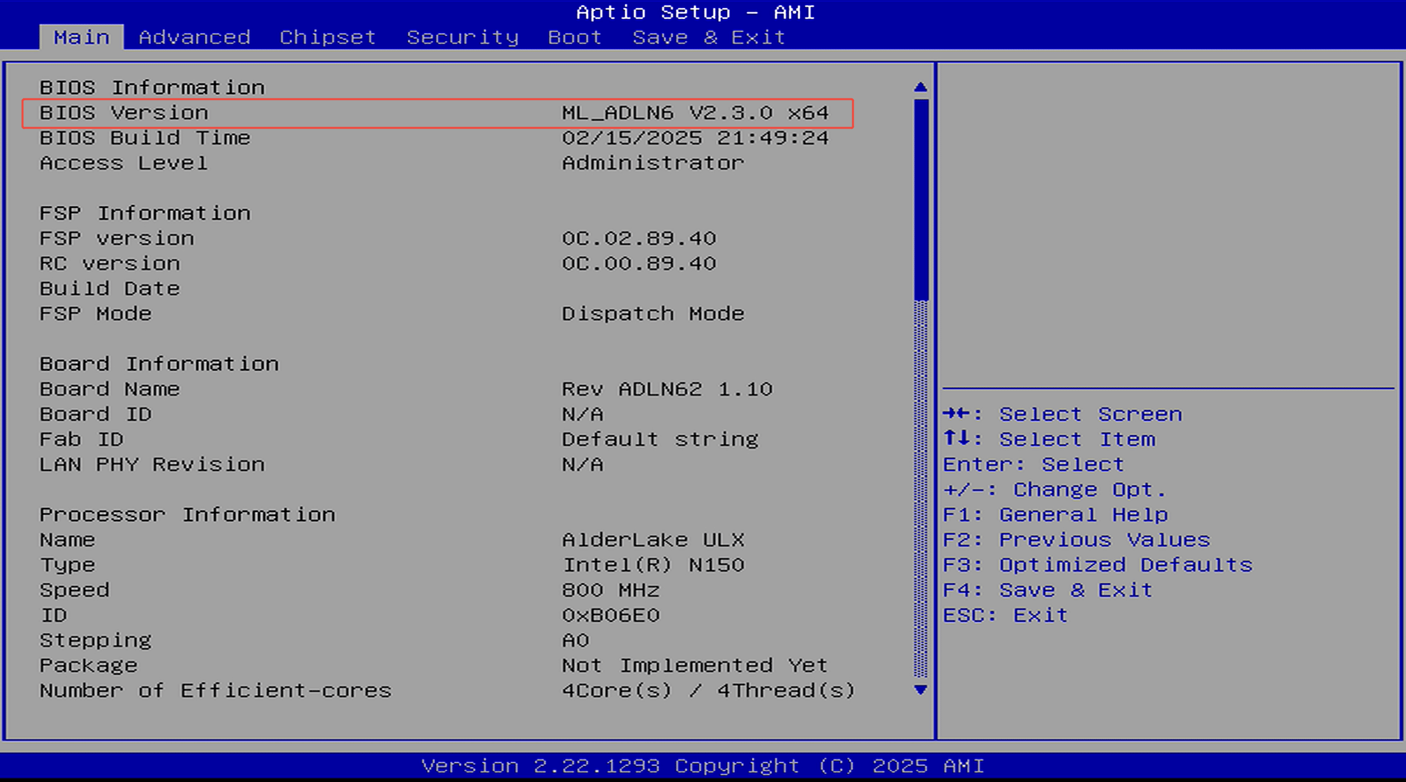How can I check the BIOS version?