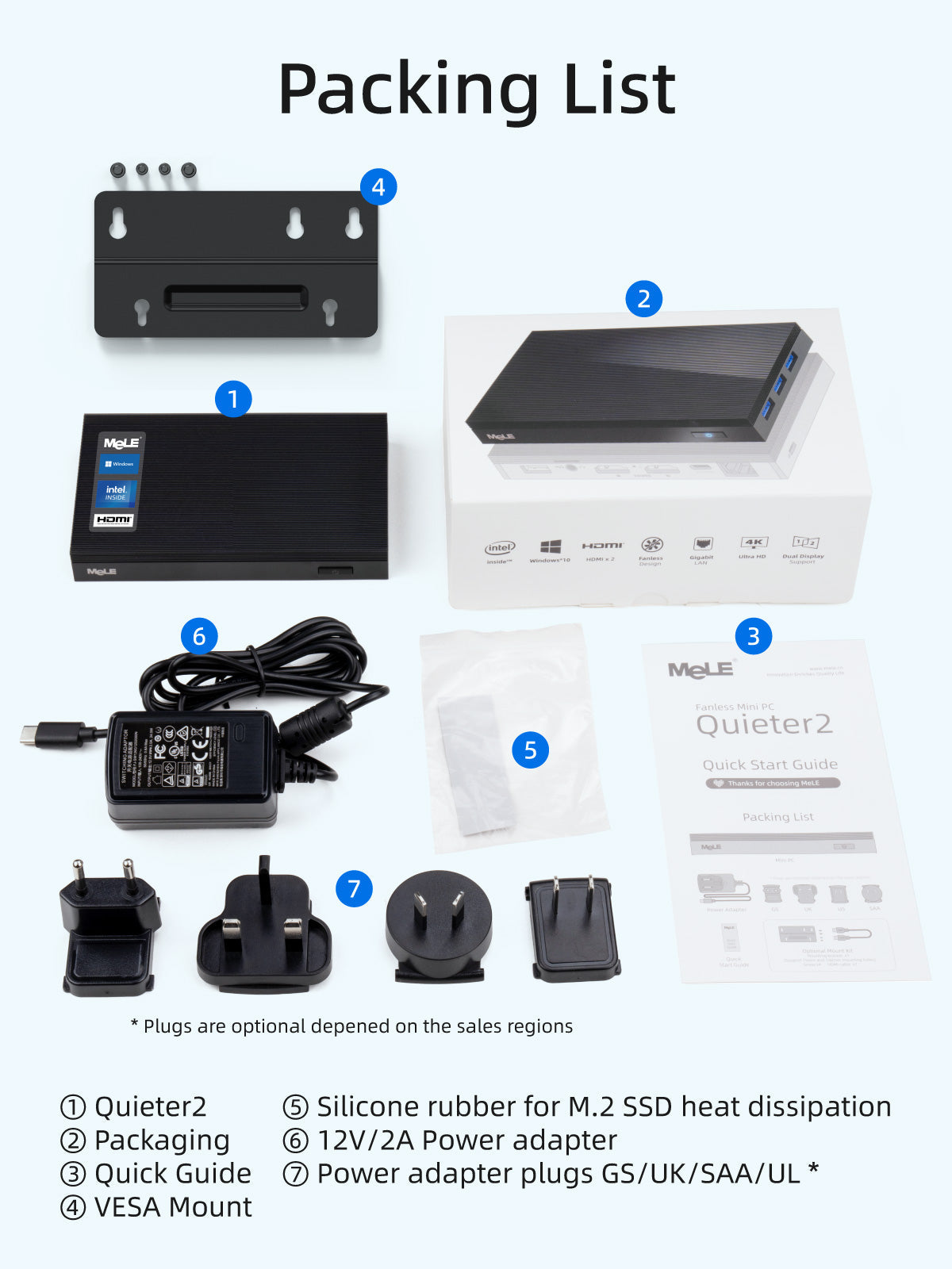 ClueMaster Room Controller, RC1, Quieter2Q-J4125-4GB-64GB, No OS+US+UL+VESA Mount