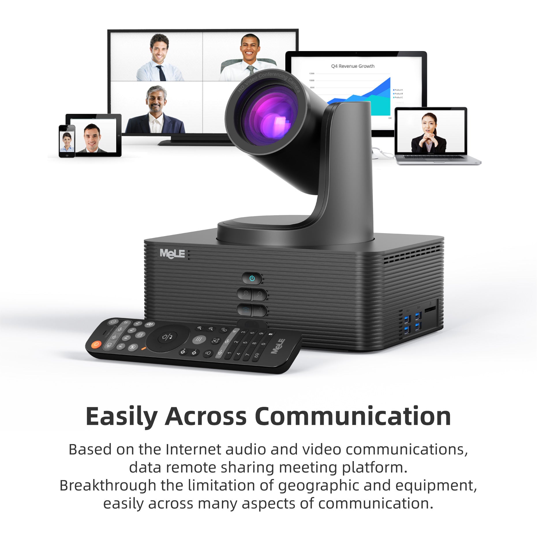 PCG65 All-in-One Video Conference System 5X Optical Zoom HD 1080P